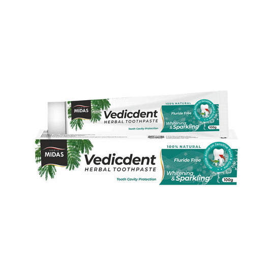 Vedic Midas Vedicdent Herbal Toothpaste - DrMediCart