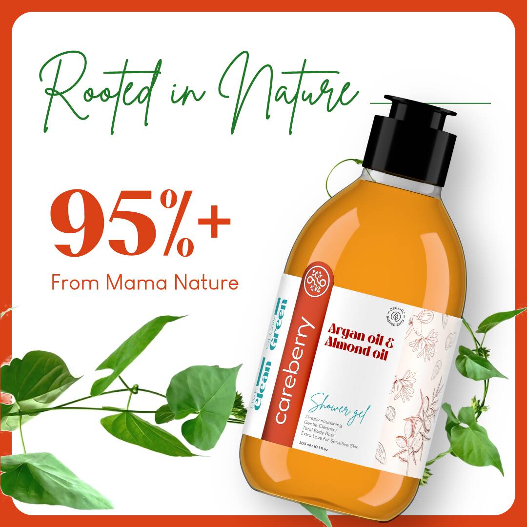 careberry argan almond oil shower gel buy in usa