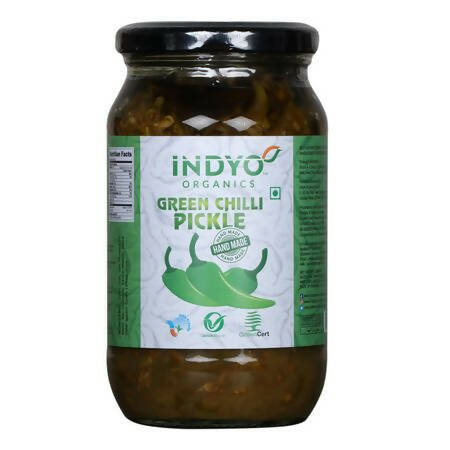 Buy Indyo Organics Green Chilli Pickle from DrMediCart, Ship from India to USA