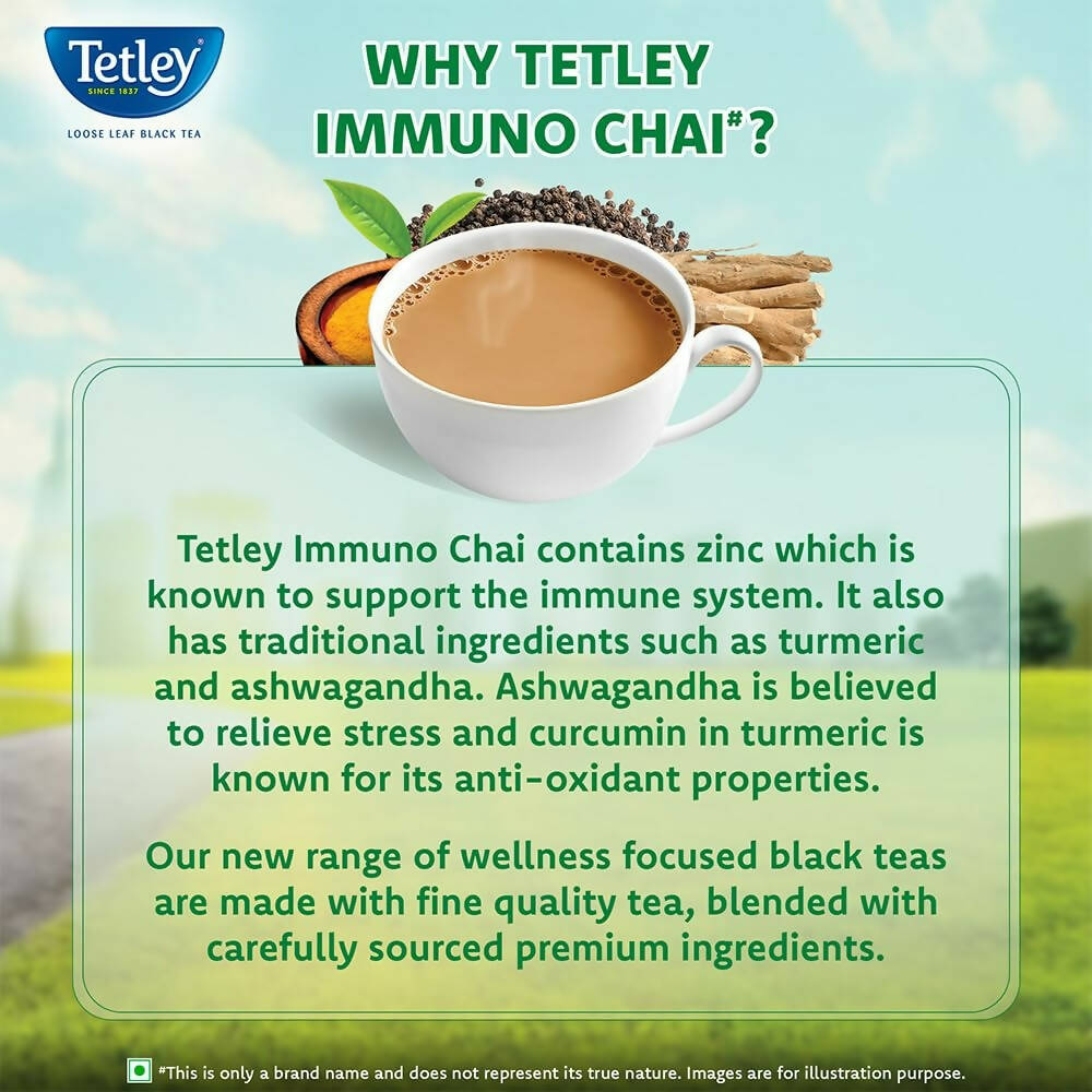 Tetley Immuno Chai Loose Leaf Flavoured Black Tea