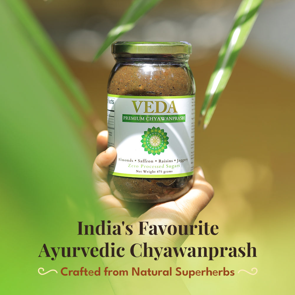 Veda Premium Chyawanprash (Sugar Free) - All Season Jaggery Chyawanprash with Almonds & Saffron, Pure & Fresh - Drmedicart