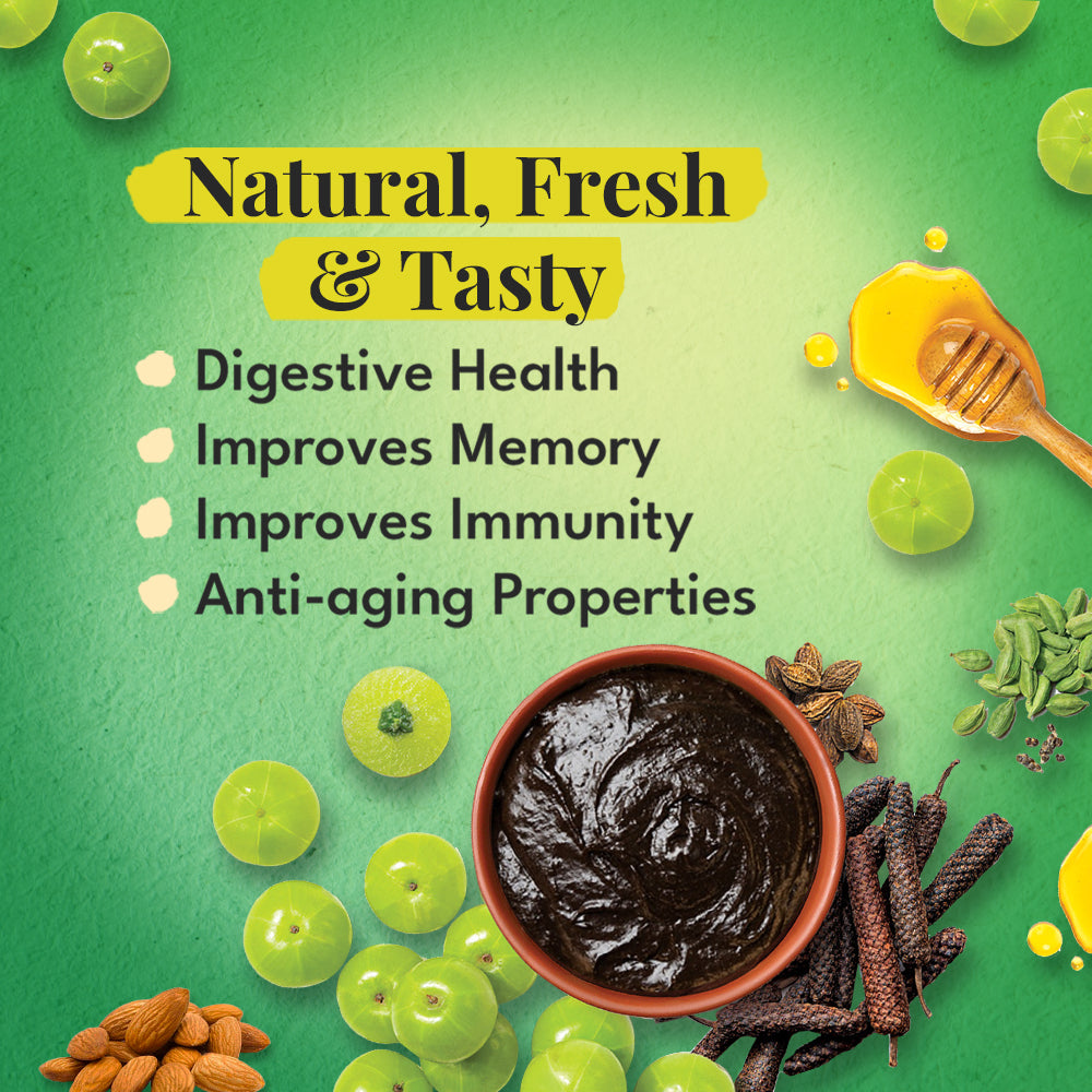Veda Premium Chyawanprash (Sugar Free) - All Season Jaggery Chyawanprash with Almonds & Saffron, Pure & Fresh - Drmedicart
