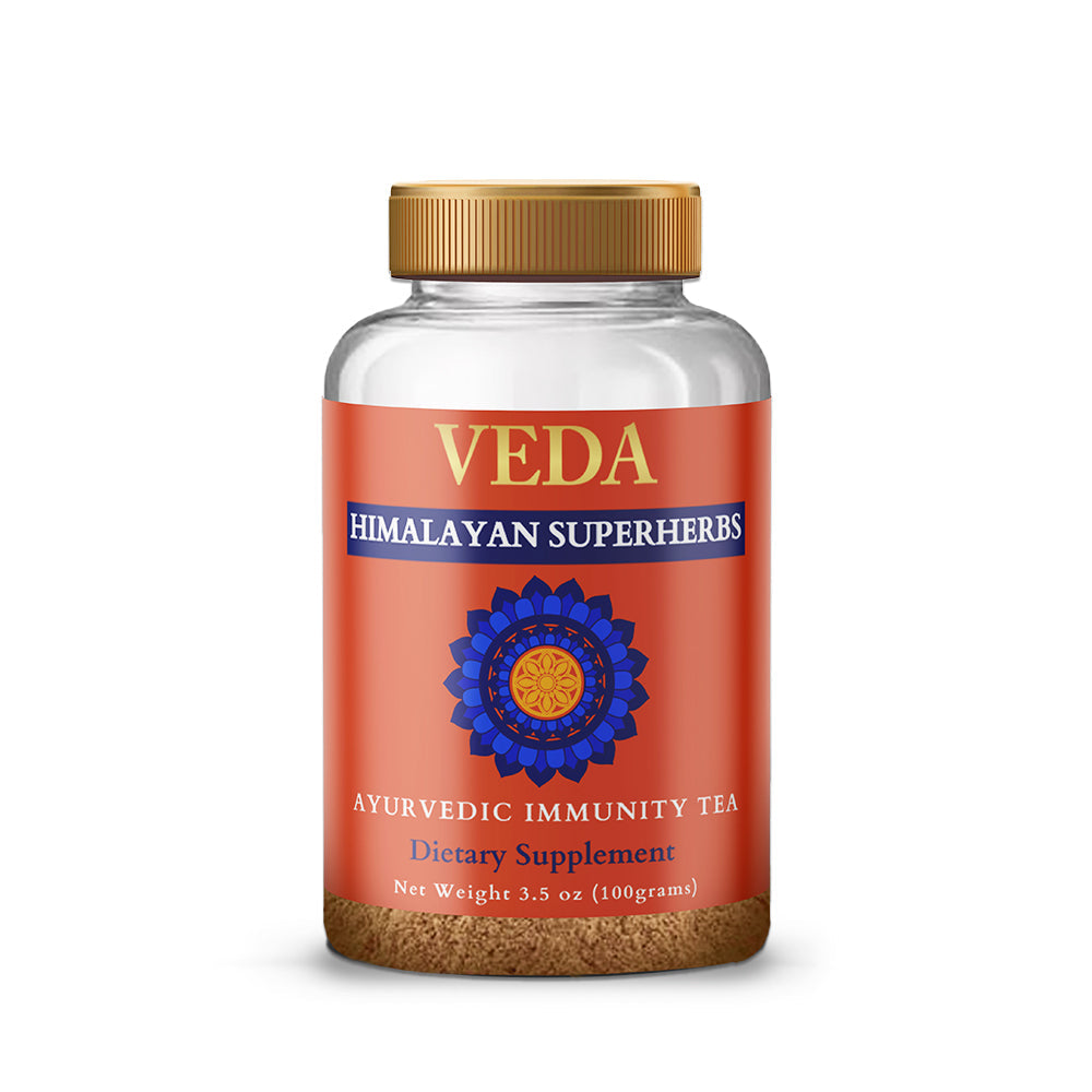 Veda Wellness Kadha - Diabetics Friendly, Fortified with Himalayan Superherbs For Cough & Cold