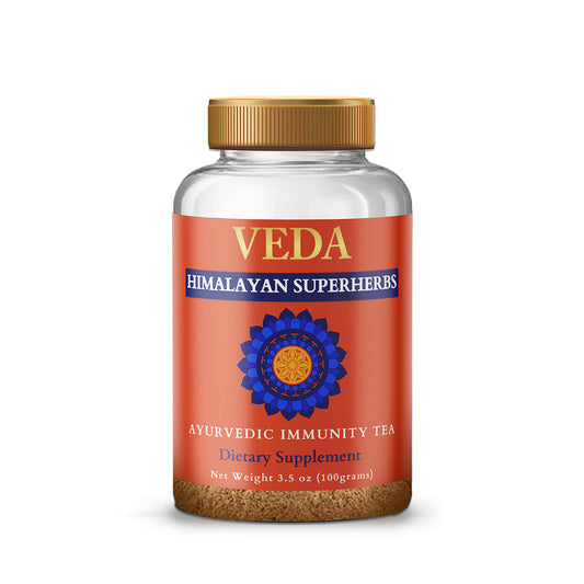 Veda Wellness Kadha - Diabetics Friendly, Fortified with Himalayan Superherbs For Cough & Cold