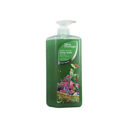 Skin Cottage Bath Scrub Green Tea Nature's Infusion