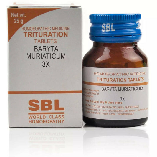 Buy SBL Homeopathy Baryta Muriaticum Trituration Tablets from DrMediCart, Ship from India to USA