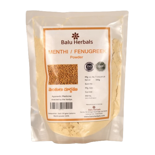 Balu Herbals Fenugreek (Menthula) Powder
