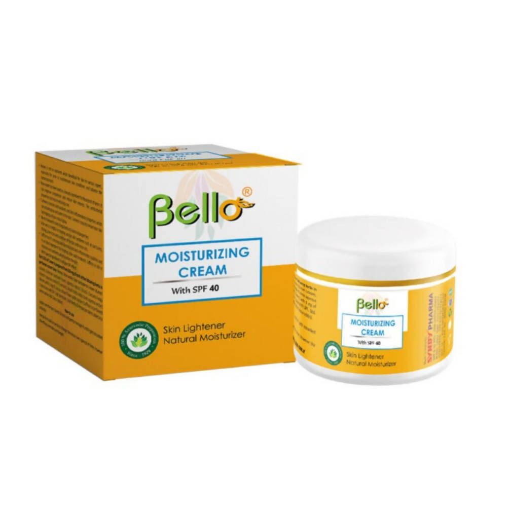 Buy Bello Moisturizing Cream With SPF 40 from DrMediCart, Ship from India to USA