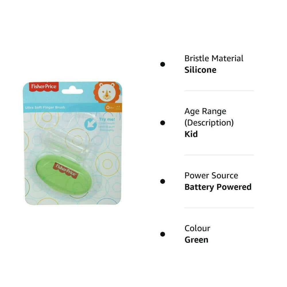 Fisher Price Silicone Baby Finger-Brush