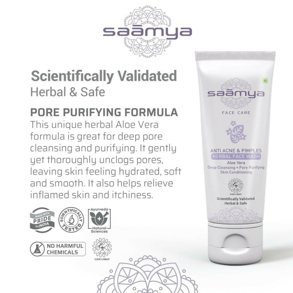 Saamya Anti-Acne & Pimples Herbal Face Wash
