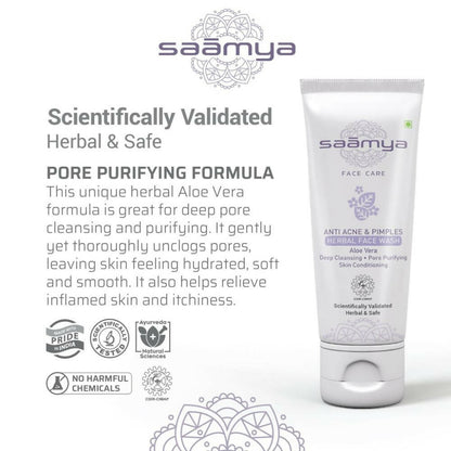 Saamya Anti-Acne & Pimples Herbal Face Wash