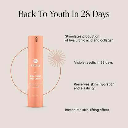 Oteria Luxury Time Travel Skin Cream For Glowing Skin & Anti-Aging Solutions & Moisturizer