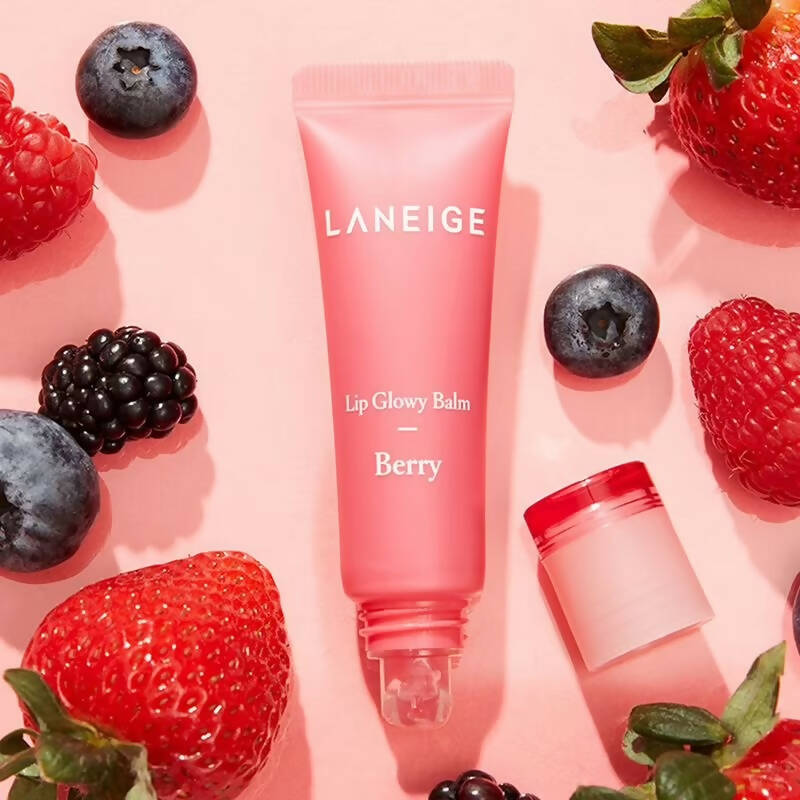Laneige Lip Glowy Balm - Berry - Korean skincare
