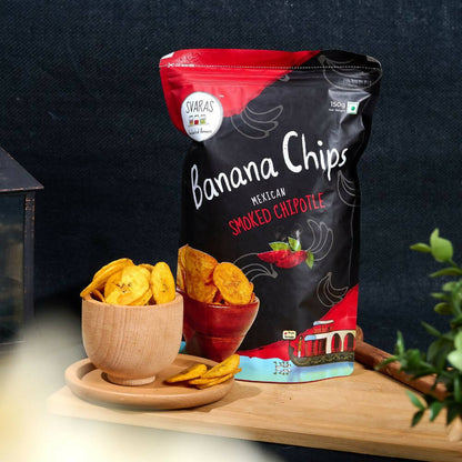 Svaras Kerala Banana Chips Smoked Chipotle