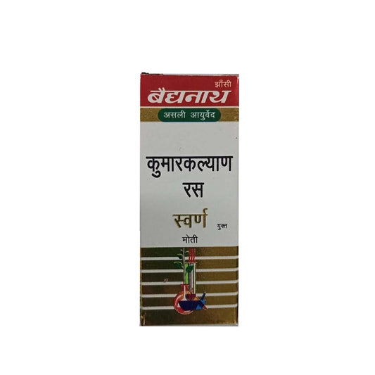 Buy Baidyanath Jhansi Kumar Kalyan Ras 10 Tabs from DrMediCart, Ship from India to USA