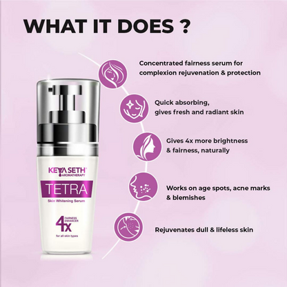 Keya Seth Aromatherapy Tetra Skin Whitening Serum