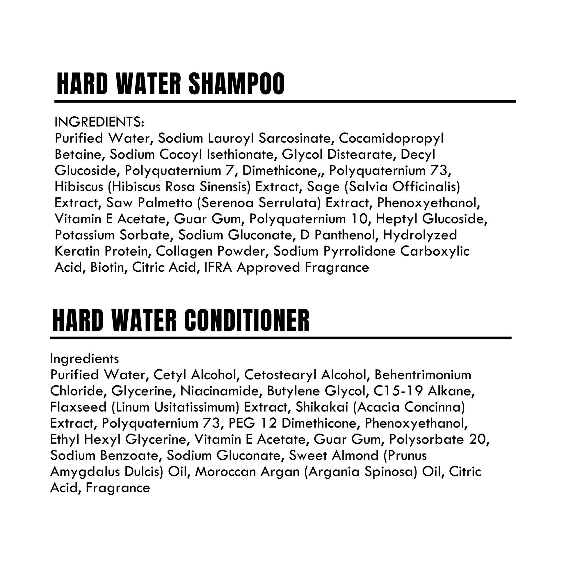 Detoxie Shampoo & Conditioner Combo - Hard Water Repair