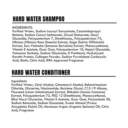 Detoxie Shampoo & Conditioner Combo - Hard Water Repair
