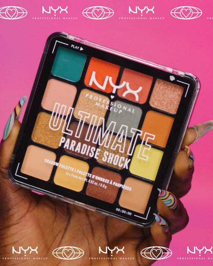 NYX Professional Makeup Ultimate Shadow Palette - Paradise Shock