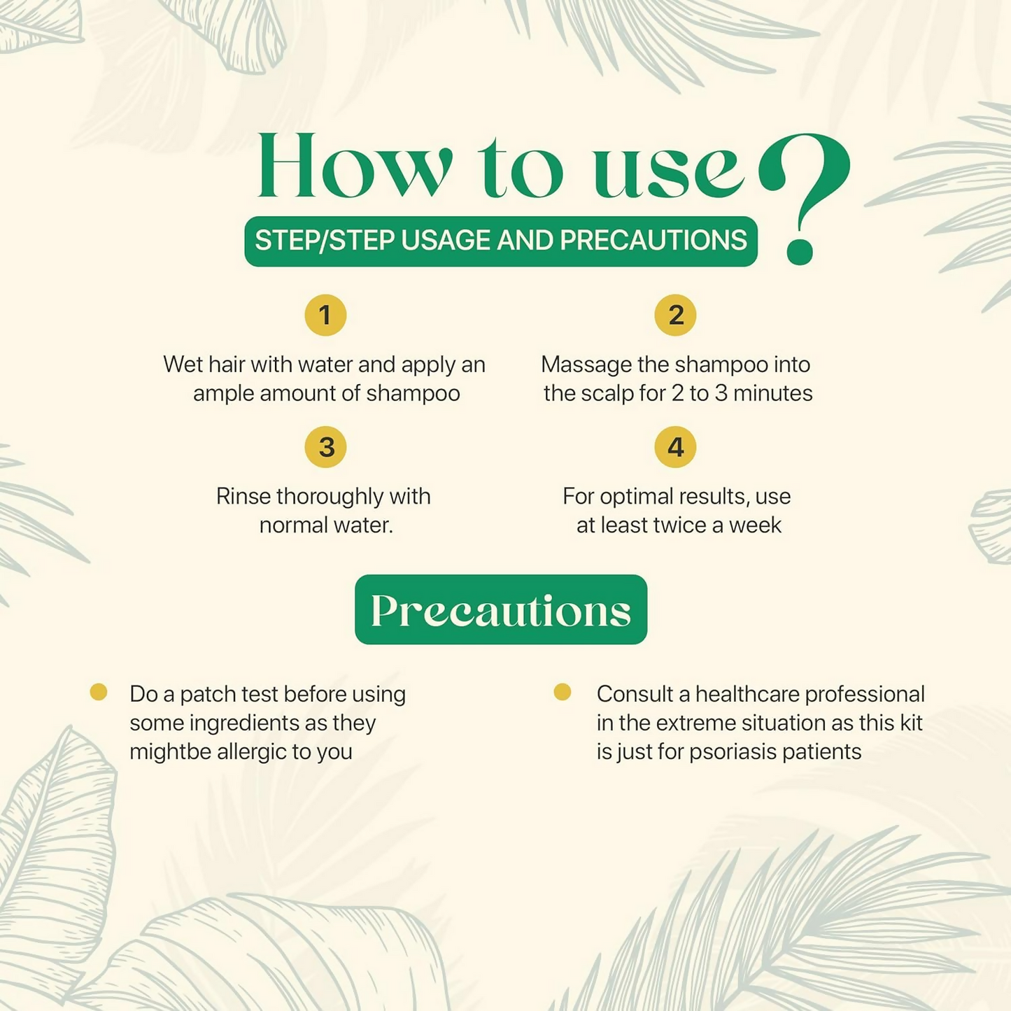 Siya Ayurveda Psoria Shampoo - Scalp Psoriasis