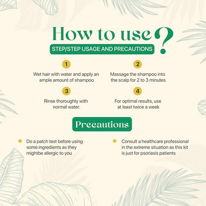 Siya Ayurveda Psoria Shampoo - Scalp Psoriasis