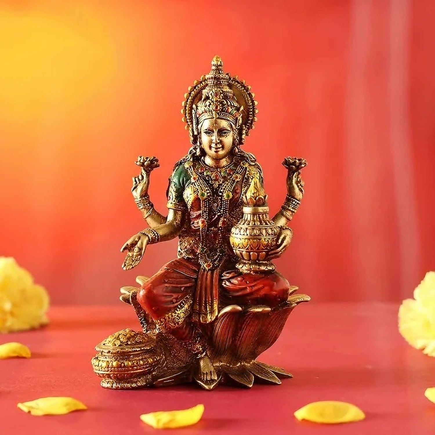 Buy CraftVatika Lakshmi Devi Idol Statue
