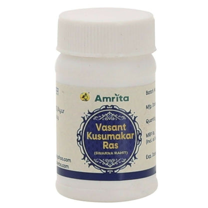 Amrita Vasant Kusumakar Ras (Swarna Rahit) Tablets