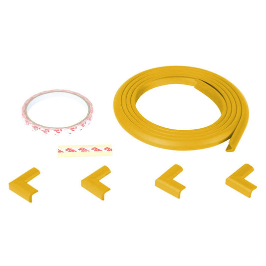 Buy Safe-O-Kid Unique High Density L-Shaped 2 Mtr Long Mini 2 Edge Guard With 8 Corner Cushions - Grey from DrMediCart, Ship from India to USA