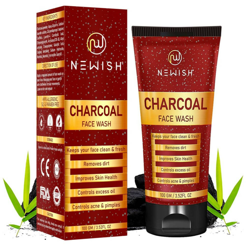 Buy Newish Charcoal Face Wash from DrMediCart, Ship from India to USA
