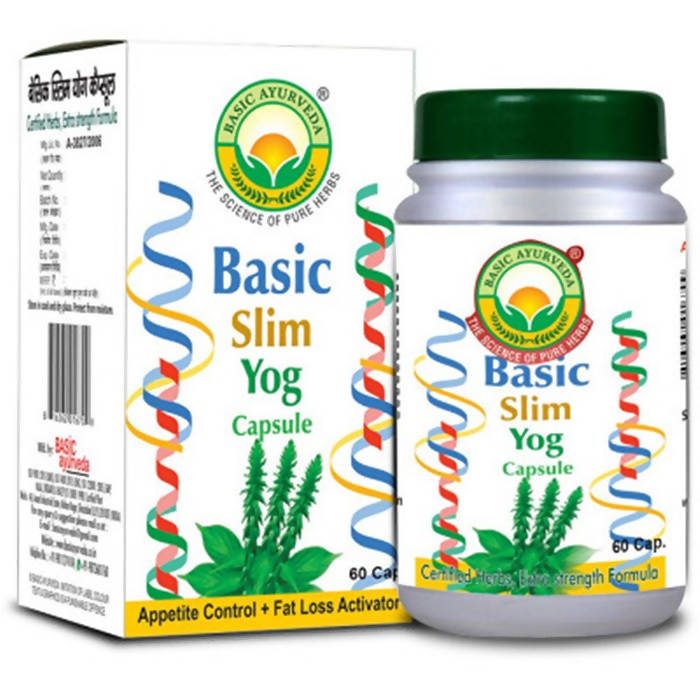 Buy Basic Ayurveda Basic Slim Yog Capsules from DrMediCart, Ship from India to USA