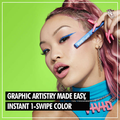 NYX Professional Makeup Vivid Bright Liquid Eyeliner - Ghosted Green