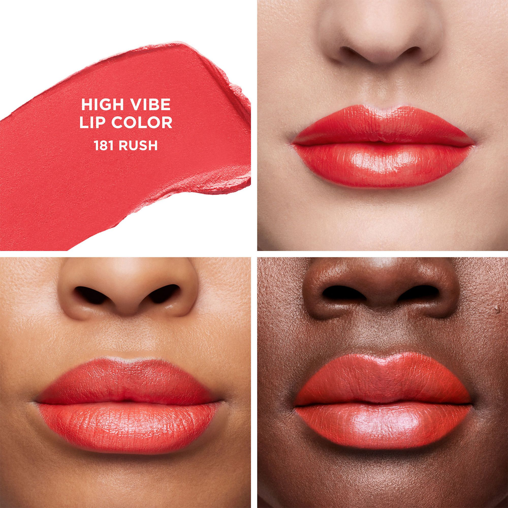 Laura Mercier High Vibe Lip Color - 181 Rush