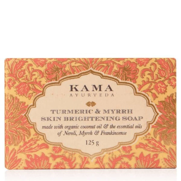 Buy Kama Ayurveda Turmeric & Myrrh Skin Brightening Soap 125gm from DrMediCart, Ship from India to USA