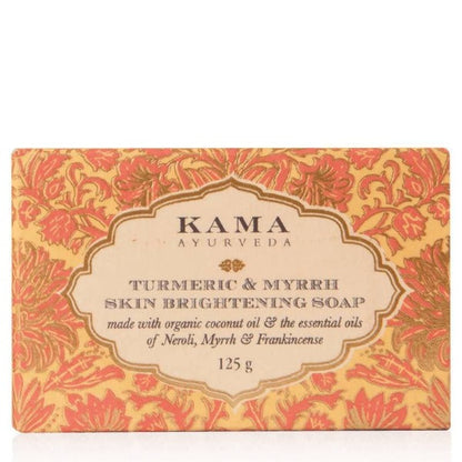 Buy Kama Ayurveda Turmeric & Myrrh Skin Brightening Soap 125gm from DrMediCart, Ship from India to USA
