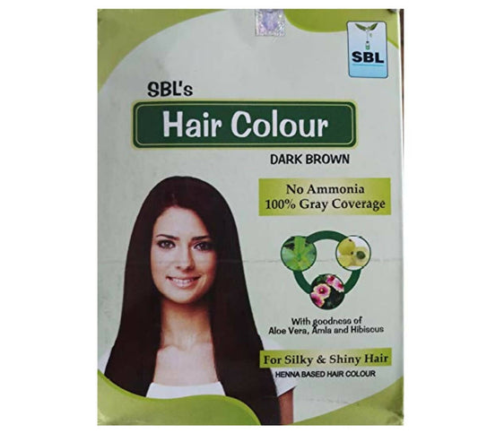 Buy SBL Hair Colour Dark Brown from DrMediCart, Ship from India to USA