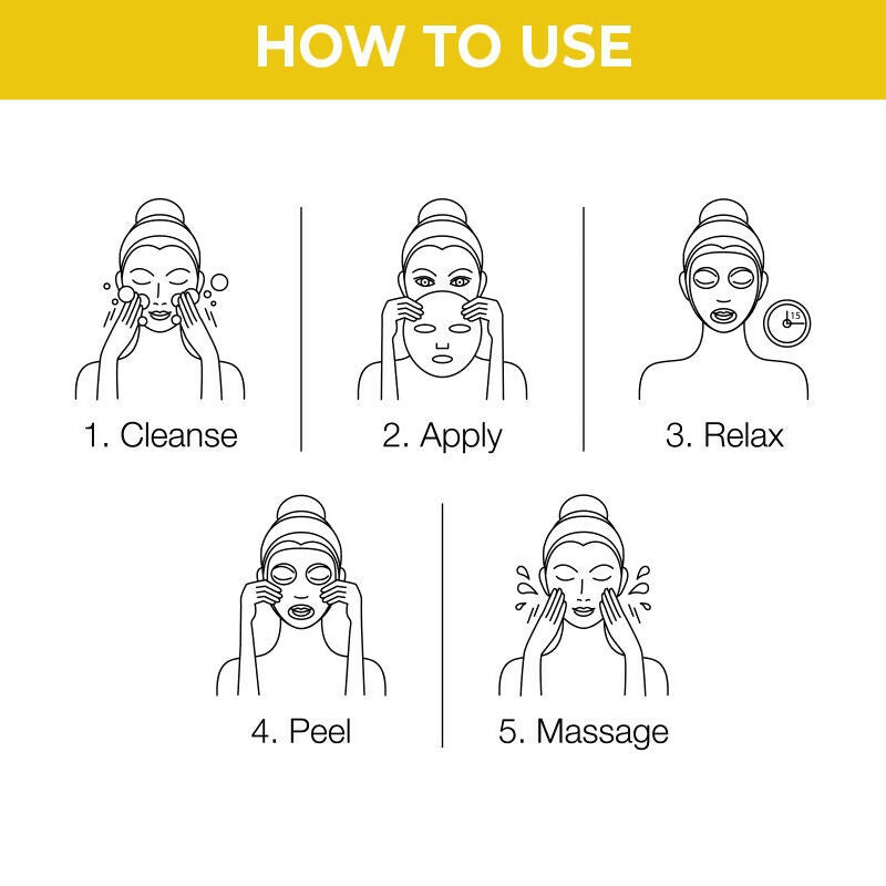 Nykaa Skin Secrets Indian Rituals Lemon + Honey Sheet Mask For Glowing & Clear Skin - Drmedicart