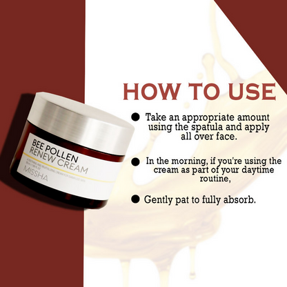 Missha Bee Pollen Renew Cream