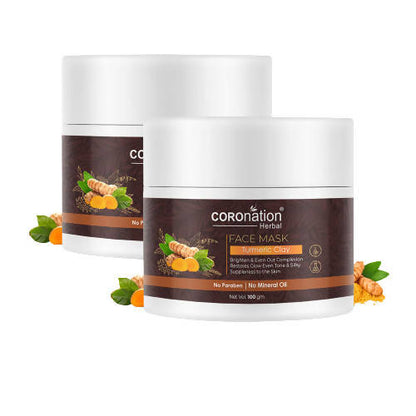 Coronation Herbal Turmeric Clay Face Mask
