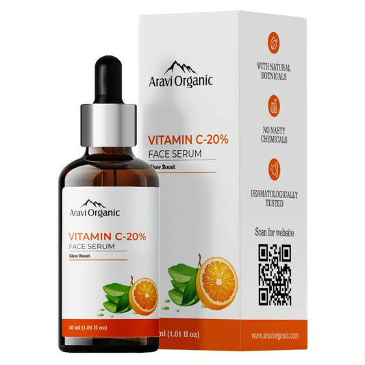 Buy Aravi Organic 20% Vitamin C Face Serum from DrMediCart, Ship from India to USA