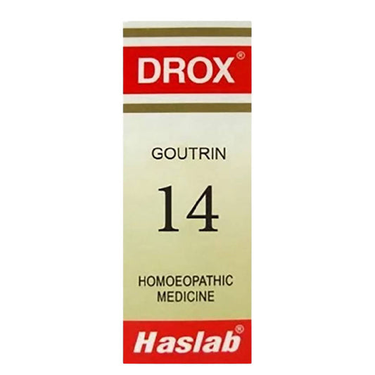 Buy Haslab Homeopathy Drox 14 Goutrin Drop from DrMediCart, Ship from India to USA