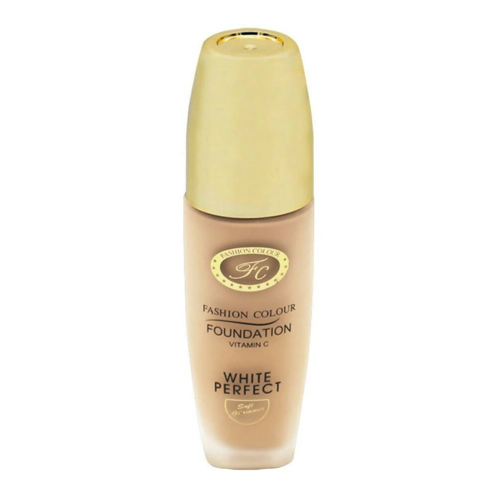 Fashion Colour White Perfect Vitamin C Foundation-02 Rose Ivory (Medium To Fair)