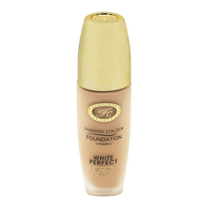 Fashion Colour White Perfect Vitamin C Foundation-02 Rose Ivory (Medium To Fair)