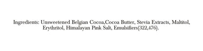 Zevic 70% Dark Belgian Couverture Chocolate with Himalayan Pink Salt