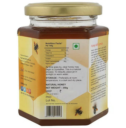 Nutriwish 100% Pure Organic Honey Lemon