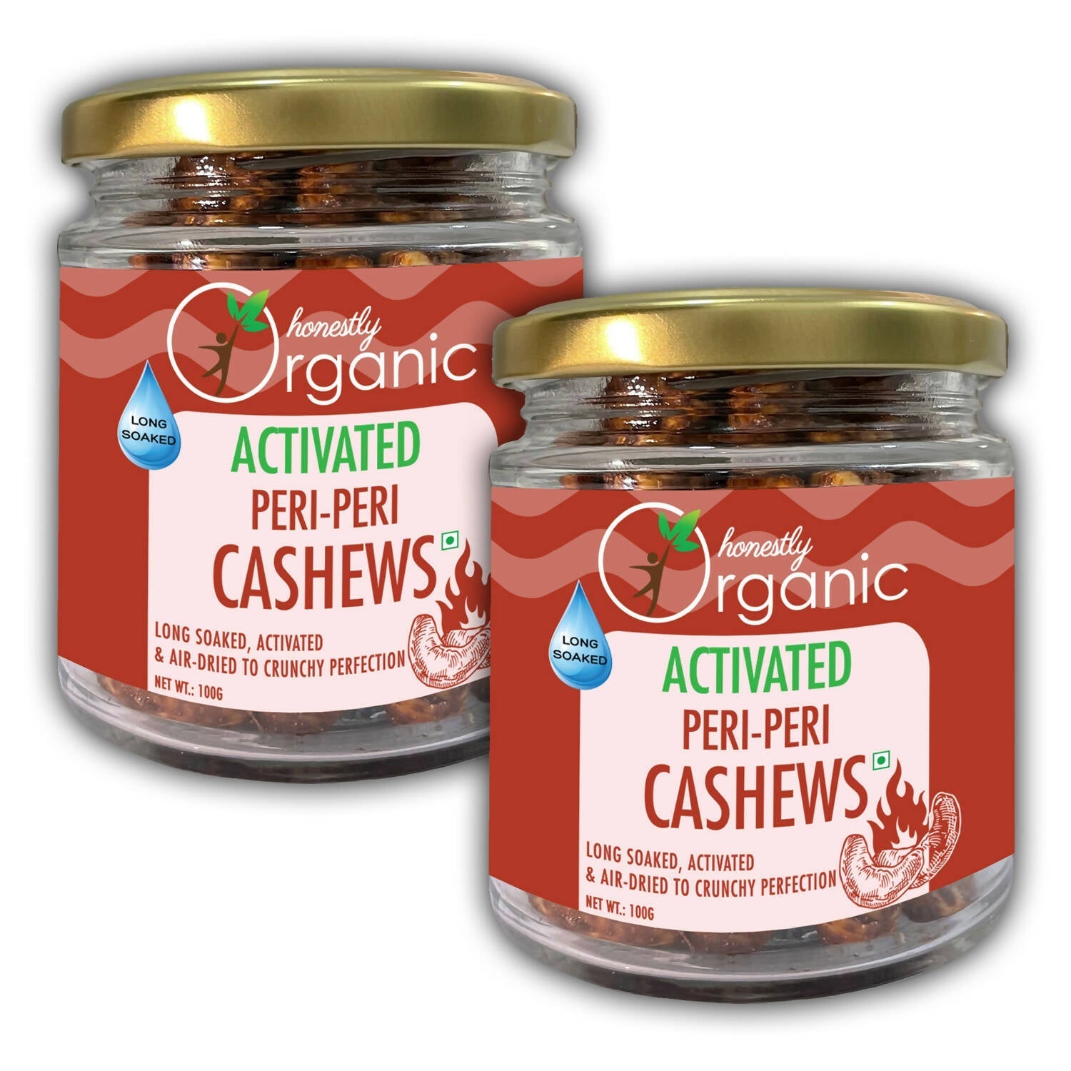 D-Alive Honestly Organic Activated Peri Peri - Cashews - Drmedicart