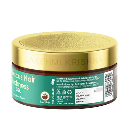 Lakshmi Krishna Naturals Hibiscus Hair Thickness Gel - DrMediCart