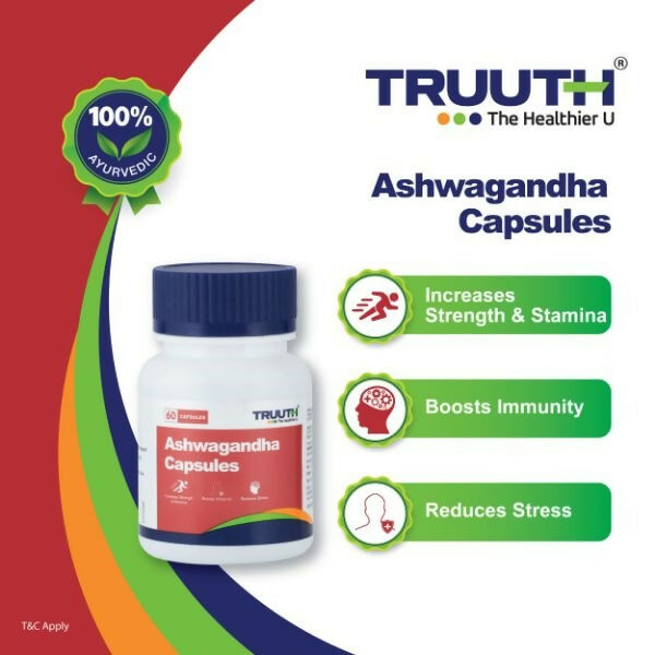 Truuth Ashwagandha 500mg Capsules
