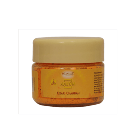 Buy Patanjali Aastha Kesari Chandan (25 gm) from DrMediCart, Ship from India to USA