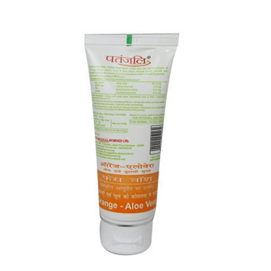 Buy Patanjali Orange Aloevera Face Wash from DrMediCart, Ship from India to USA