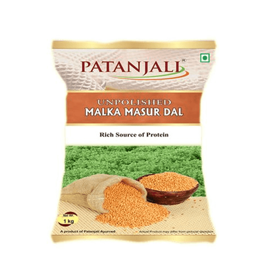 Buy Patanjali Unpolished Malka Masur Dal (1 kg) from DrMediCart, Ship from India to USA